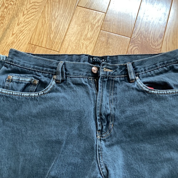 Retro 90s Horst Dusseldorf Faded Black Jeans 34 - Picture 3 of 9